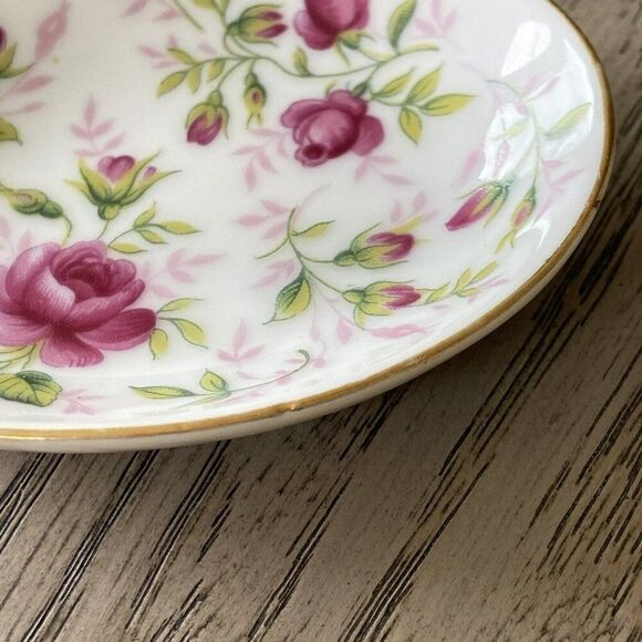 Vintage‎ Lefton Personal Porcelain Ashtray with Floral Design - Picture 3 of 9